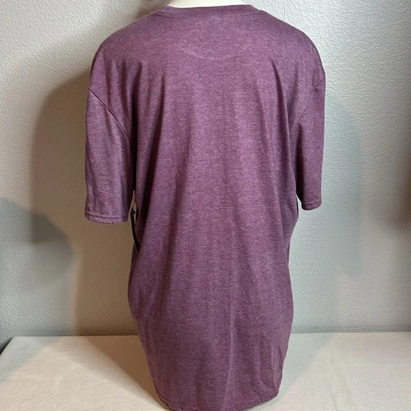 Softstyle Tee XL – Colorful Turkey Graphic Bleached Shirt - Picture 4 of 6